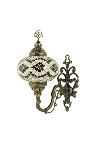 Mozaik Aplik Otantik Gece Lamba El Yapımı Mozaik Yatak Odası Lambası Diğer