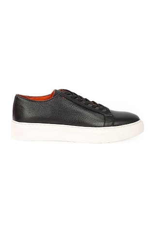 Beverly Hills Polo Club Marcomen 17136 Hafif Taban Deri Sneakers Erkek Ayakkabı Siyah