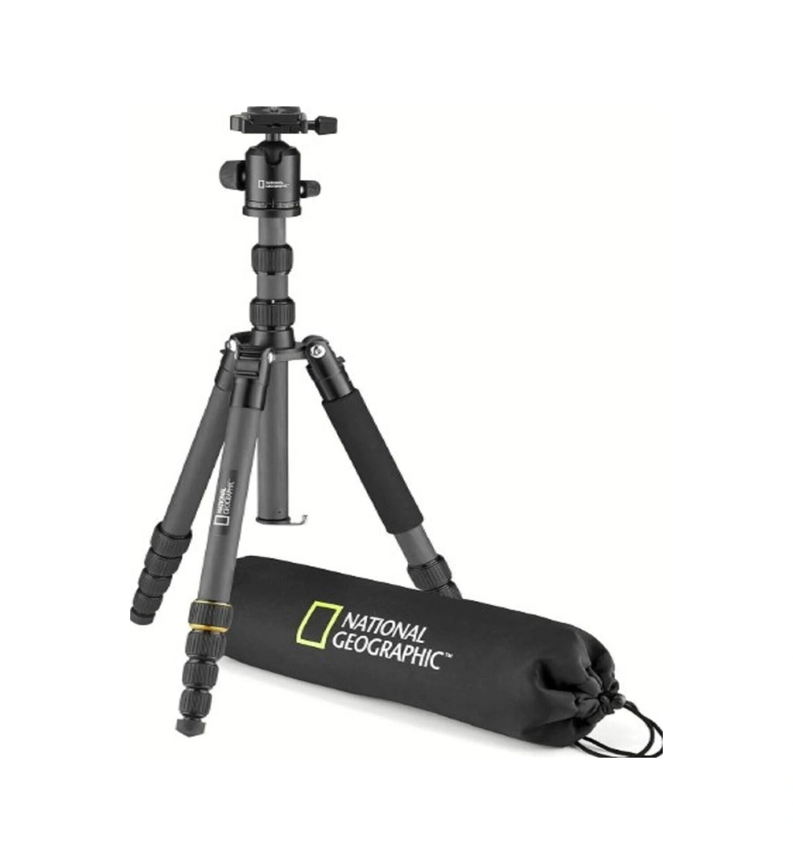 Carbon Fiber Travel Tripod With Ball Head-114185