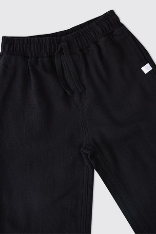Panço Erkek Çocuk Siyah Beli Lastikli Pantolon