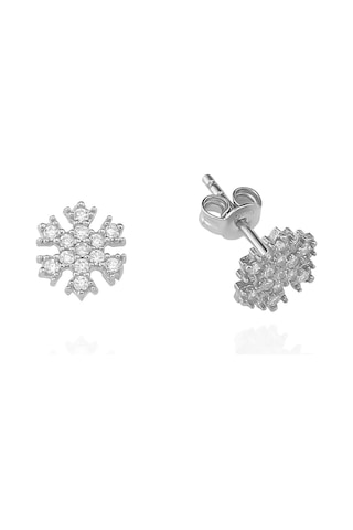 Glorria Gümüş Kar Tanesi Küpe N11.31023