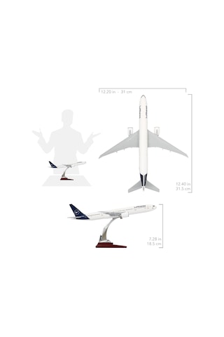 Zekupp Lufthansa Boeing 777-300 1/200 Maket Uçak