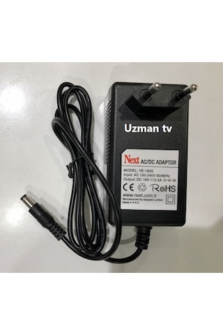 Next Ye 1625 / 1605 / 1610 16V 2.5A Santral Adaptörü