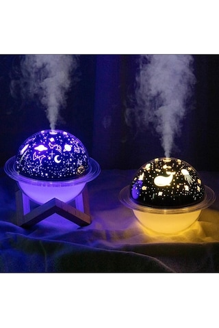 Hava Nemlendirici Aroma Difüzör Projektör Humıdıfıer 250ml