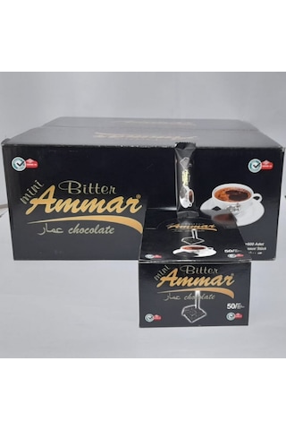 Ammar Bitter Çikolata 600 x 7 G