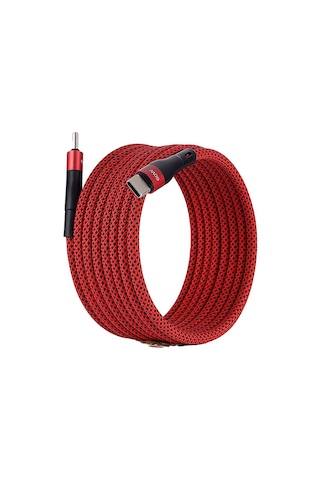 Bmcc-03 Kirmizi Manyetik Usb-c-usb-c Kablo 2 M, 60 W Hızlı Şarj