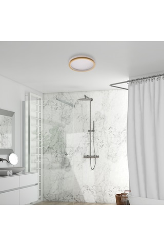 Plafonia Tavan Plafonyer Led Avize 20 Cm Gold