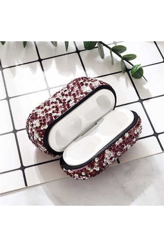 Apple AirPods Uyumlu Pro Kılıf Zore Diamond Silikon No3
