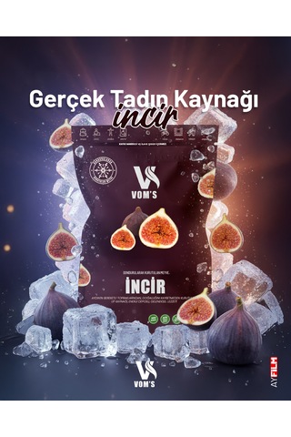 Voms Dondurularak Kurutulmuş Meyve Cipsi - Freeze Dried İncir 20gr 20 G