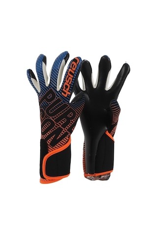 Elamco Lateks Futbol Kaleci Eldiveni Profesyonel Futbol Topu Kaleci Eldivenleri Yetişkinler Kalınlaşmış Turuncu