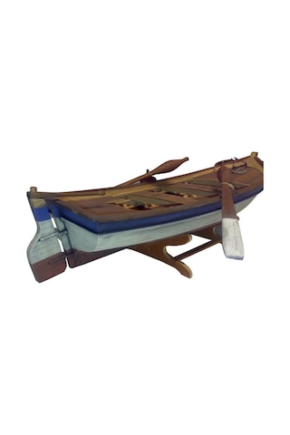 Türk Model 1/12 122 Sandal, Demonte Ahşap Maketi