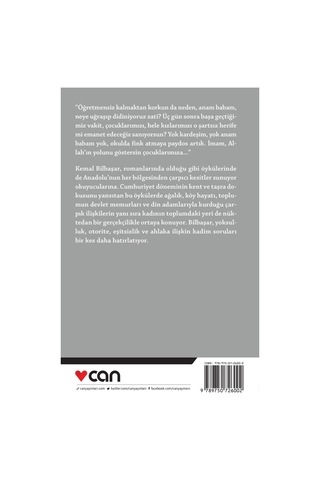 Irgatların Öfkesi - Öyküler 2 - Kemal Bilbaşar - Can Yayınları