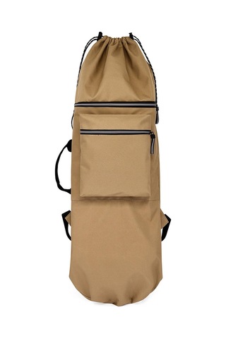 Dış Mekan Sporları, Kaykay Ekipman Aksesuarları İçin Ayarlanabilir Kayışlar Ve Birden Fazla Cepli Yansıtıcı Kaykay Sırt Çantası