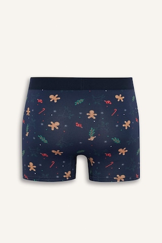 Defacto Yılbaşı Temalı Regular Fit Boxer F9939ax25wnnv135 Lacivert-nv135