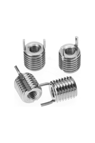 Fosenze Stainless Steel Ağır Duty Vida Takozu İç Diş M6 1.0, Dış Diş M12 1.25, Uzunluk 12mm, 4 Adet - Bağlantı Gücü Artırıcı, Diş Hasarını Önleyici