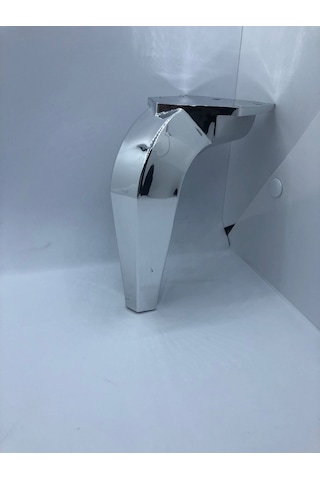 PLASTİK,15 CM KROM KAPLAMA,KOLTUK,MOBİLYA AYAĞI (4 ADET)