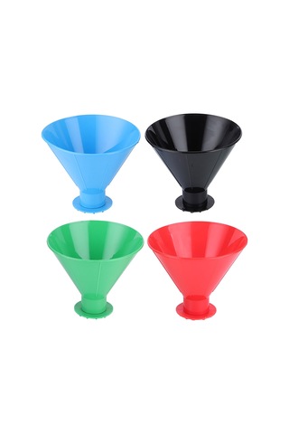 Padalink Plastik Araba Camı Buz Ve Kar Temizleyici - Konik Tasarım, Funnel Özelliği, 4 Renk Kırmızı, Mavi, Siyah, Yeşil + Aksesuarlar