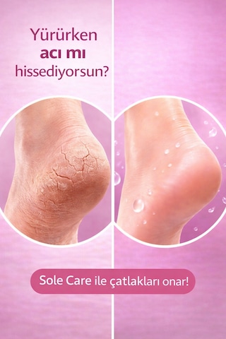 Sole Care Heel Cream Topuk Çatlak Kremi 50 ML