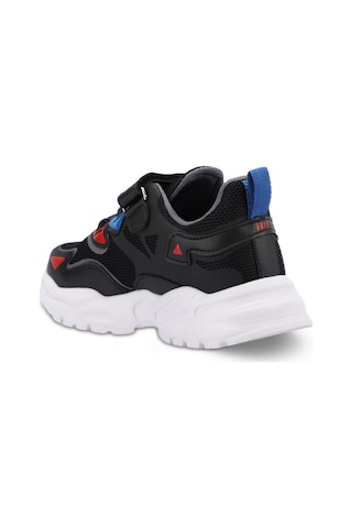 Slazenger Kajal I Çocuk Cırt Cırtlı Siyah Sneaker