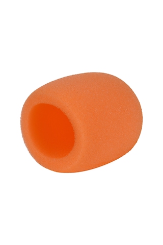 Yaleker Turuncu Mikrofon Sprey Kılıfı, Ktv Ve Kumaş İçin, 76mm Yükseklik, 60mm Dış Çap, Tekli Paket