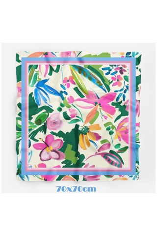 Avantajal Summer Breeze Pink Desen Fular Çok Renkli