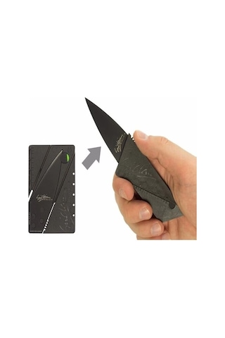 Leyloş Cardsharp Kredi Kartı Şeklinde Bıçak Kutusuz Çok Renkli