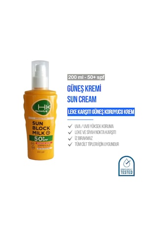 HK Remedy Sun Güneş Sütü SPF 50+ Hassas Ciltler İçin Sprey 200 ML