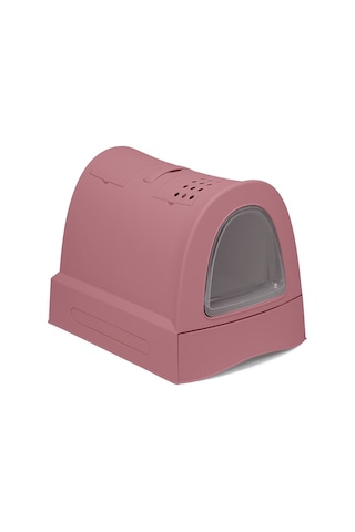 Nrzsnt Imac Zuma Torbalı Kapalı Kedi Tuvaleti Pembe 56x40x42,5cm