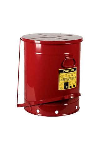 Justrite 09700 80 Litre Pedallı Atık Çöp Kovası Diğer