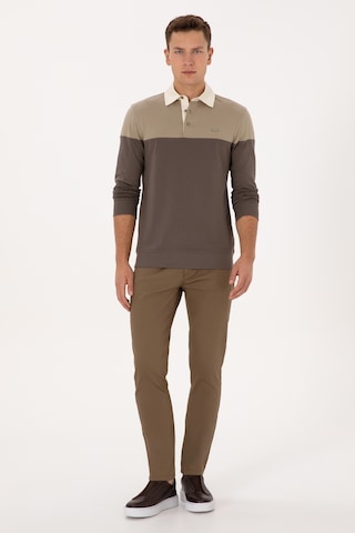 U.s. Polo Assn. Erkek Haki Pantolon Kanvas-chino 50316835-vr027 Haki