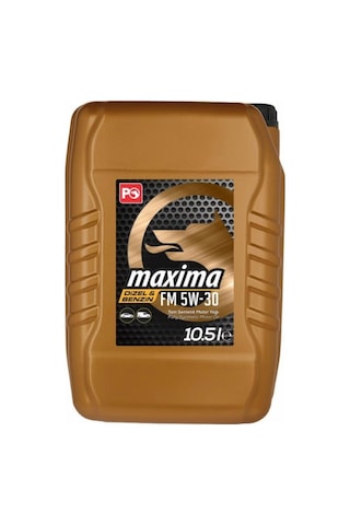 Petrol Ofisi Maxima Fm 5W-30 Tam Sentetik Motor Yağı 10.5 L Petrol Ofisi Maxima Fm 5W-30 Tam Sentetik Motor Yağı 10.5 L