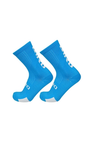 Mavi Pro Yarış Sıkıştırma Bisiklet Çorap Sıkıştırma Nefes Dağ Bisikleti Yarış Çorapları Erkek Kadın Calcetines Ciclismo Hombre Mavi