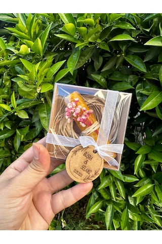 Flapinko Her Anınıza Özel Işık: 15 Adet Doğal Bal Mumu - Nikah