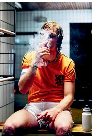 Johan Cruyff Dünya Kupası Siyah Çerçeveli Tasarım Tablo Spor Poster