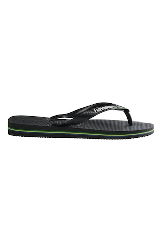 Havaianas Brasil Logo Erkek Terlik - Siyah