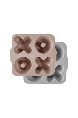 Oioi XoXo Kek & Muffin Kalıbı Bubble Beige / Powder Grey Çok Renkli