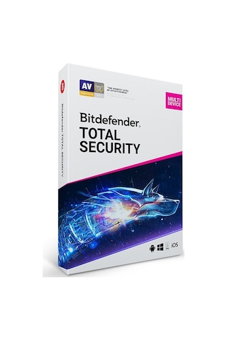Bitdefender Total Security Lisans 5 Kullanıcı 2 Yıl