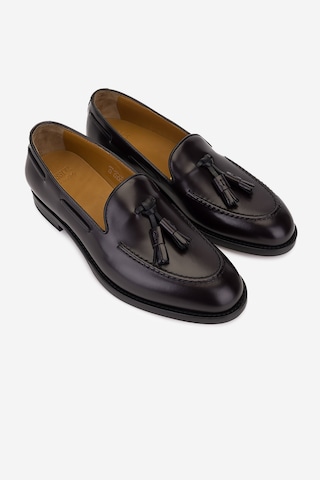 Rossi Kadın Hakiki Deri Bordo Loafer Ayakkabı 668 D204 Bn Ayk Sk25-26 Bordo Bordo