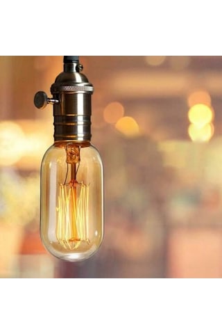 Novahub 6 Adet E27 Vintage Endüstriyel Retro Edison Led Lamba, Dekorasyon Işıkları, Led Filament, Endüstriyel Aydınlatma, Ev Ve Otel İçin 6 Li Paket