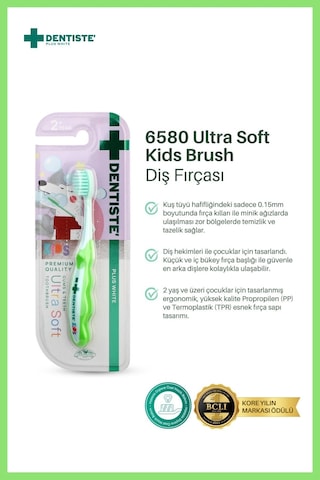 Kids Toothbrush Yeşil-turkuaz