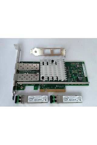 Intel X520-LR2 10GbE Dual Port PCI-X8 SFP+ Ethernet Kartı