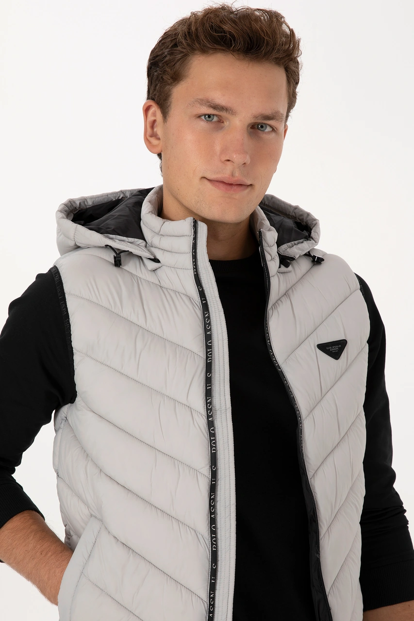 U.s. Polo Assn. Erkek Taş Yelek Dokuma 50310038-vr049 Tas