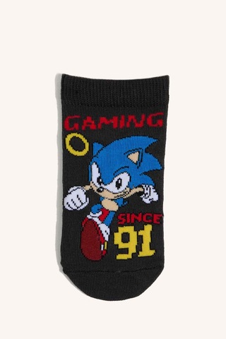 Defacto Sonıc The Hedgehog Lisanslı 3lü Pamuklu Patik Karma Çorap Erkek Çocuk I4481a8nskr1 Çok Renkli-kr1