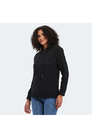 Slazenger KOLLEEN I Kadın Sweatshirt Siyah