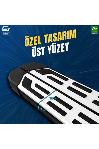S-dizayn Citroen C5 Aircross 2 Hybrid Benzinli S-plus Gri Yan Basamak 193 Cm 2025 Üzeri A+ Kalite
