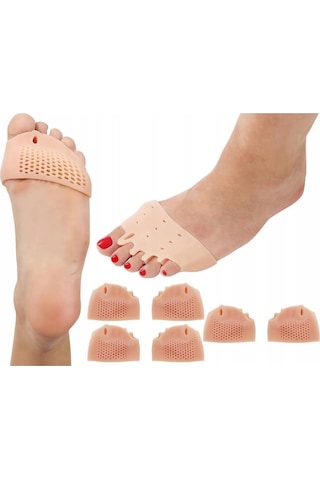 Ayak Parmak Ayırıcı Makaralı Ayıran Gömlek Silikon Bunyon Valgus
