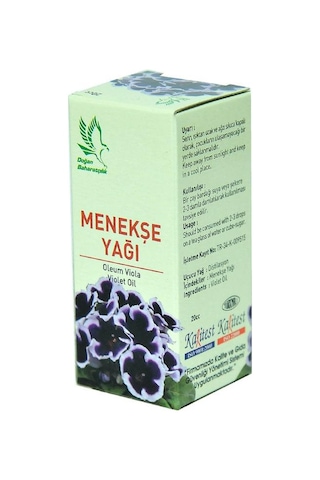 Doğan Baharatçılık Menekşe Yağı 20 ML