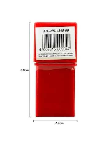Brüder Zımba Numaraları Din 1451, 6 Mm, M 245-06