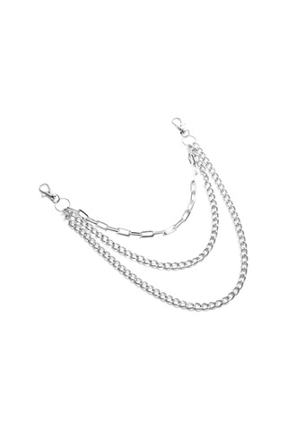 Oldskoolbutik Chain Pantolon Zinciri Gümüş