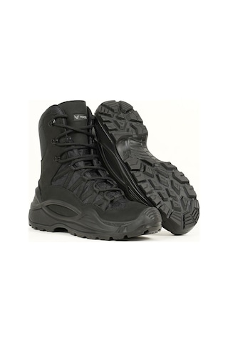 Vogel Canyon 1490 Fermuarsız Waterproof Siyah Askeri Bot Siyah